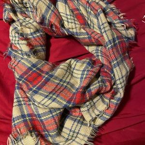 Two scarfs the white one is made by UGG. NEW!